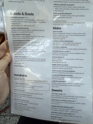 Menu photo 3 JOEY Valley Fair Santa Clara, CA Menu photo 3 JOEY Valley Fair Santa Clara, CA