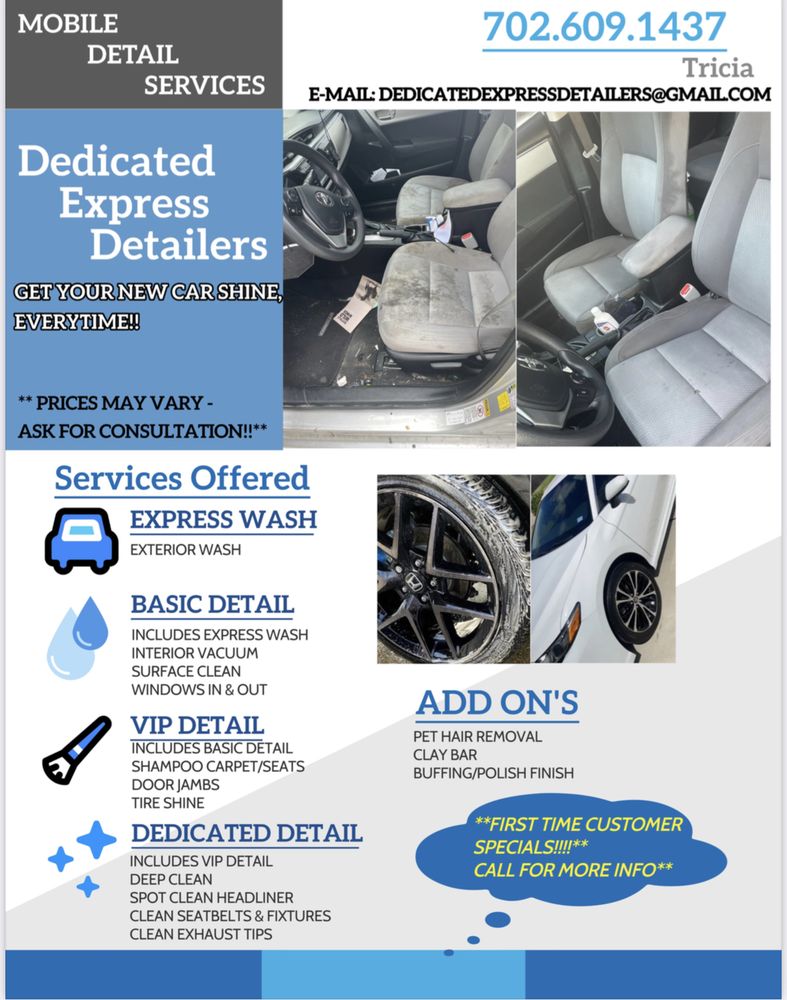 DEDICATED EXPRESS DETAILERS 26 Photos Humble, Texas Auto