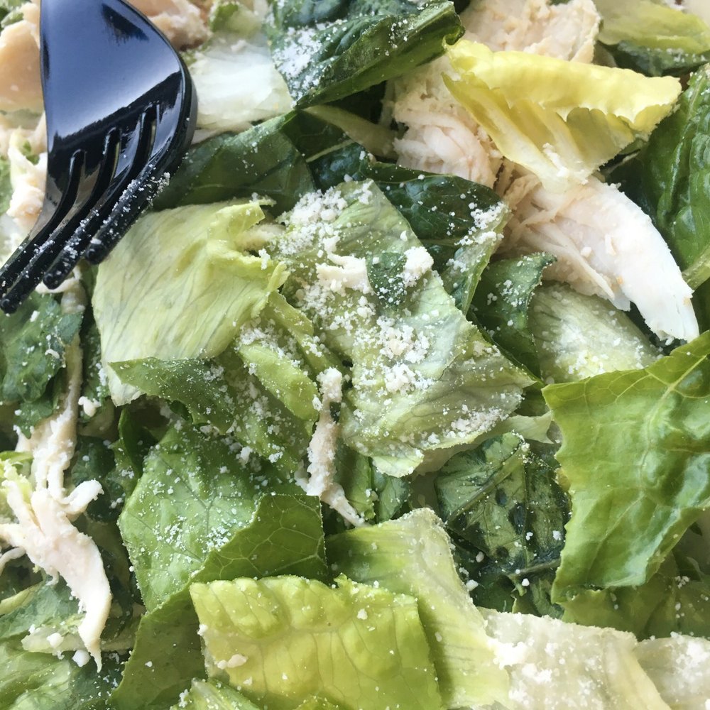 Calif Chicken Cafe - Caesar salad with chicken. - American Near Me - Northridge, California