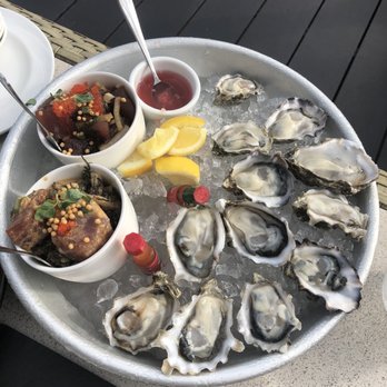 SKY Waikiki - Spicy Ahi & Hawaiian Poke (yum!!!) & Oysters (good!) - Seafood Near Me - Honolulu, Hawaii SKY Waikiki - Spicy Ahi & Hawaiian Poke (yum!!!) & Oysters (good!) - Seafood Near Me - Honolulu, Hawaii