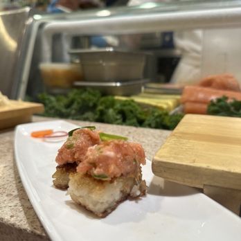 Sushi Katsu-Ya - Spicy tuna rice cake - Sushi Bars Near Me - Studio City, California Sushi Katsu-Ya - Spicy tuna rice cake - Sushi Bars Near Me - Studio City, California