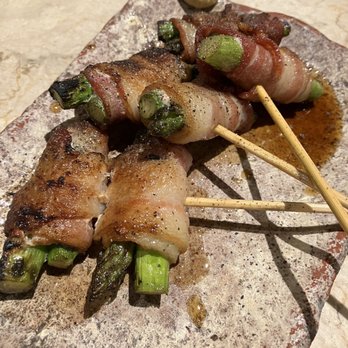 Yakitori Ando - Bacon wrapped asparagus - Izakaya Near Me - Honolulu, Hawaii Yakitori Ando - Bacon wrapped asparagus - Izakaya Near Me - Honolulu, Hawaii