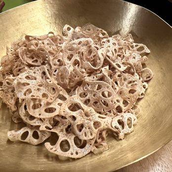 Genesis House - Yeongeun Twigak (Crispy Lotus Root) - Korean Near Me - New York, New York
