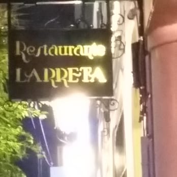 Larreta - Sign at night. Front door - Argentine Near Me - Buenos Aires, C