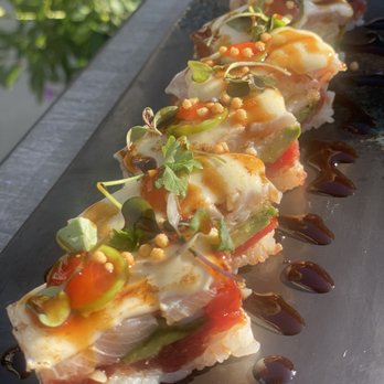Wabi on Rose - Rick James special roll. DELISH! - Sushi Bars Near Me - Venice, California Wabi on Rose - Rick James special roll. DELISH! - Sushi Bars Near Me - Venice, California