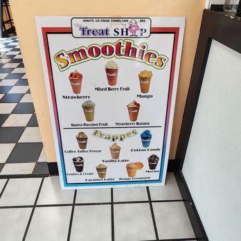 The Treat Shop - Smoothie menu - Desserts Near Me - Midlothian, Virginia The Treat Shop - Smoothie menu - Desserts Near Me - Midlothian, Virginia