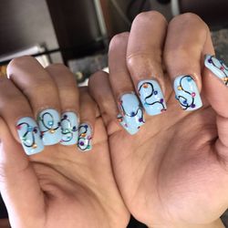 4 Seasons Nail - Christmas lights