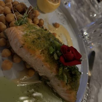 Wolf by Vanderpump at Caesars Republic Lake Tahoe - Wild Grilled Salmon - American Near Me - Stateline, Nevada