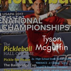 The Wellness Center at North Park - Yes! This happened! Tyson McGuffin 2017 National Pickleball Champion is the new Director Of Tennis-Pickleball
