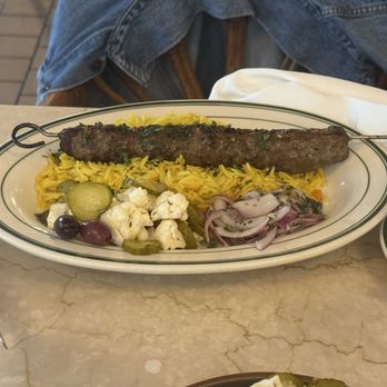 The Greek Bar - Lamb Skewer - Greek Near Me - Austin, Texas