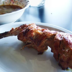 Bismillah Restaurant - Tandoori Leg - did not taste right.