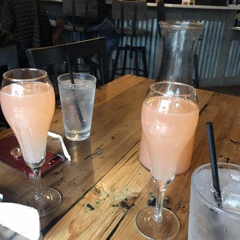 Seven Mile Cafe - Strawberry lemonade mimosa - Breakfast & Brunch Near Me - Keller, Texas Seven Mile Cafe - Strawberry lemonade mimosa - Breakfast & Brunch Near Me - Keller, Texas
