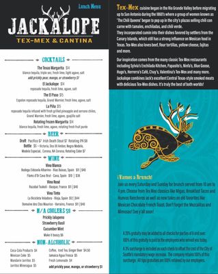Menu photo 3 Jackalope Tex Mex & Cantina Seattle, WA