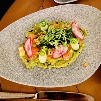 Lamplight Lounge - Salmon Poke* - New American Near Me - Anaheim, California
