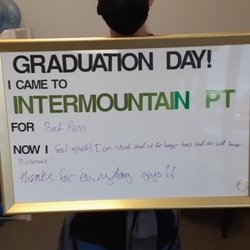 Intermountain Physical Therapy & Hand Rehabilitation - Katie, what is that on your head???