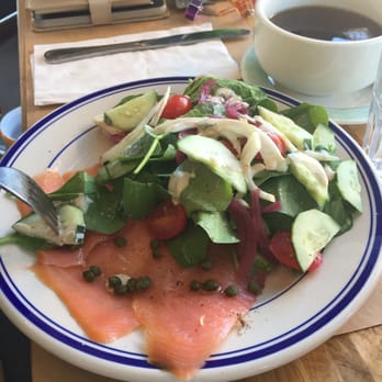 The Corner - Smoked Salmon salad - Cafes Near Me - Montclair, New Jersey