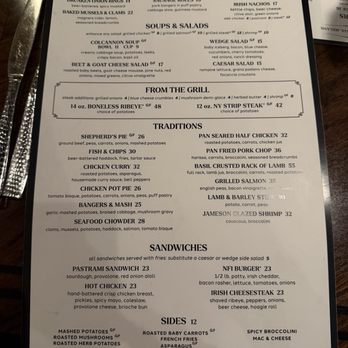 Nine Fine Irishmen - Menu - Venues & Event Spaces Near Me - Las Vegas, Nevada Nine Fine Irishmen - Menu - Venues & Event Spaces Near Me - Las Vegas, Nevada