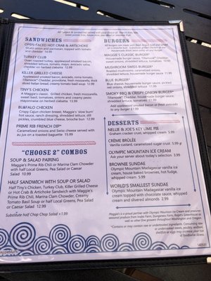 Menu photo 5 Maggie Bluffs Seattle, WA Menu photo 5 Maggie Bluffs Seattle, WA