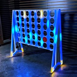 Let's Party - Giant Led glowing connect 4 game rental