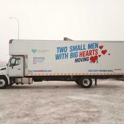 Two Small Men with Big Hearts Moving - Two Small Men Truck