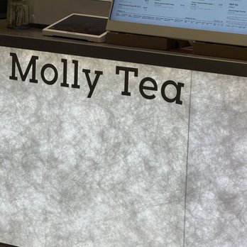 Molly Tea - Tge name on the counter wall - Bubble Tea Near Me - San Gabriel, California Molly Tea - Tge name on the counter wall - Bubble Tea Near Me - San Gabriel, California