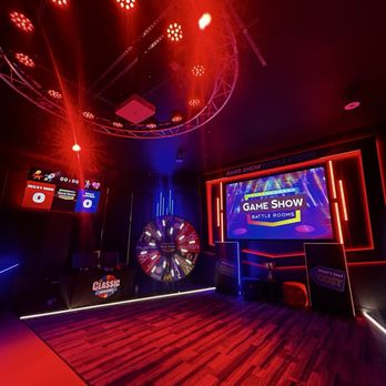 Game Show Battle Rooms - Austin - room - Team Building Activities Near Me - Austin, Texas Game Show Battle Rooms - Austin - room - Team Building Activities Near Me - Austin, Texas
