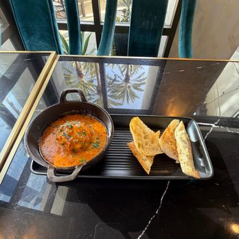 Benny and Mary's - Goat Cheese Tomato Crostini appetizer - New American Near Me - Irvine, California