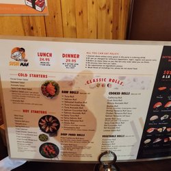 Sushi Man - Menu
