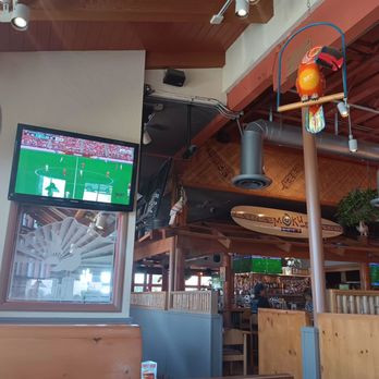 Islands Restaurant - Plenty of TVs with World Cup Soccer! - Burgers Near Me - Fountain Valley, California