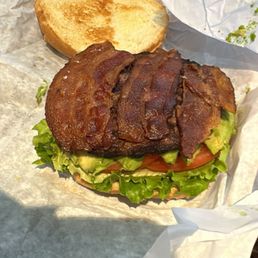 Delicious California Burger Delicious California Burger