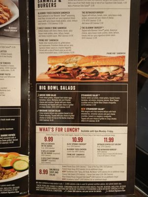 Menu photo 2 Outback Steakhouse Slidell, LA