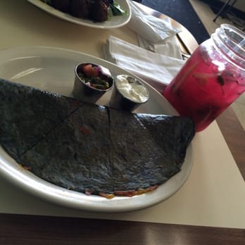 The Spot - Quinoa quesadilla and cactus elixir drink. Amazingly delicious. - New American Near Me - Northfield, New Jersey The Spot - Quinoa quesadilla and cactus elixir drink. Amazingly delicious. - New American Near Me - Northfield, New Jersey