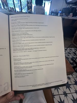 Menu photo 6 Boca Winter Park, FL
