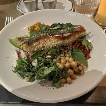 Darling Jack's Tavern - Sesame Salmon Bowl - New American Near Me - Philadelphia, Pennsylvania Darling Jack's Tavern - Sesame Salmon Bowl - New American Near Me - Philadelphia, Pennsylvania
