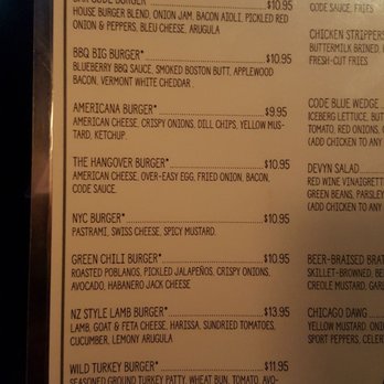 Bar Code Burgers - Burgers Near Me - Las Vegas, Nevada