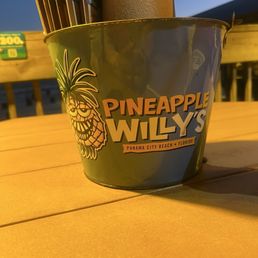 Pineapple Willy's bucket Pineapple Willy's bucket