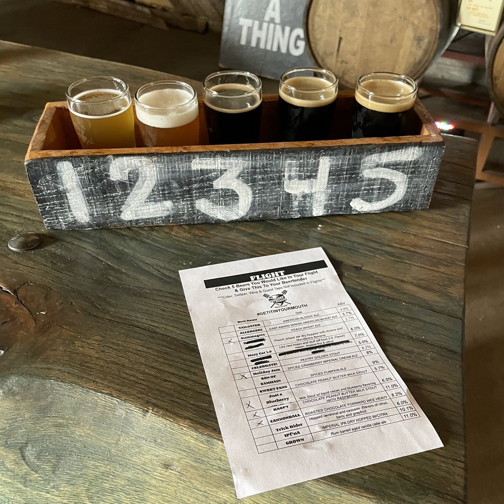 Panther Island Brewing - Selection of flight choices - Breweries Near Me - Fort Worth, Texas Panther Island Brewing - Selection of flight choices - Breweries Near Me - Fort Worth, Texas