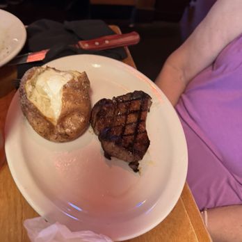 Texas Roadhouse - 8oz Sirloin and baked potato - Steakhouses Near Me - Decatur, Alabama Texas Roadhouse - 8oz Sirloin and baked potato - Steakhouses Near Me - Decatur, Alabama