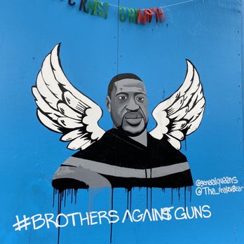 The Haight-Ashbury - George Floyd mural - Local Flavor Near Me The Haight-Ashbury - George Floyd mural - Local Flavor Near Me