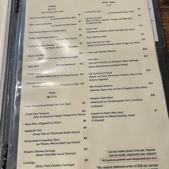 Kiraku - Menu - Tapas/Small Plates Near Me - Berkeley, California Kiraku - Menu - Tapas/Small Plates Near Me - Berkeley, California