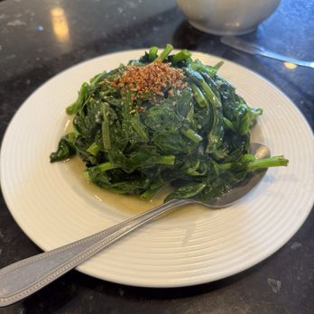 The Noble Chef - Garlic pea shoots, it's soo good. - Chinese Near Me - San Diego, California