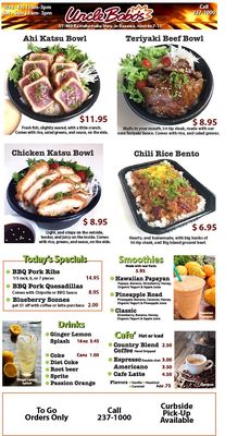 Menu photo 4 Uncle Bobo's Kaaawa, HI Menu photo 4 Uncle Bobo's Kaaawa, HI