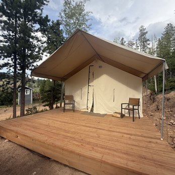 Beaver Meadows Resort Ranch - Glamping Tent - Resorts Near Me - Red Feather Lakes, Colorado