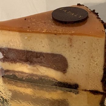 Eataly Boston - Close up caramel cake - Pizza Near Me - Boston, Massachusetts