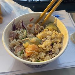 Build your own regular sized bowl