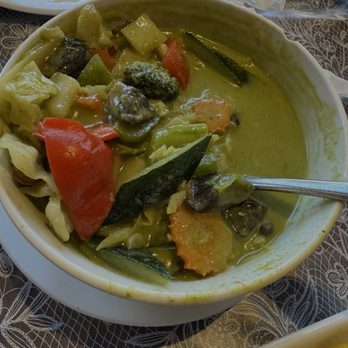 Thai Phooket - Green veggie curry - Thai Near Me - Nashville, Tennessee