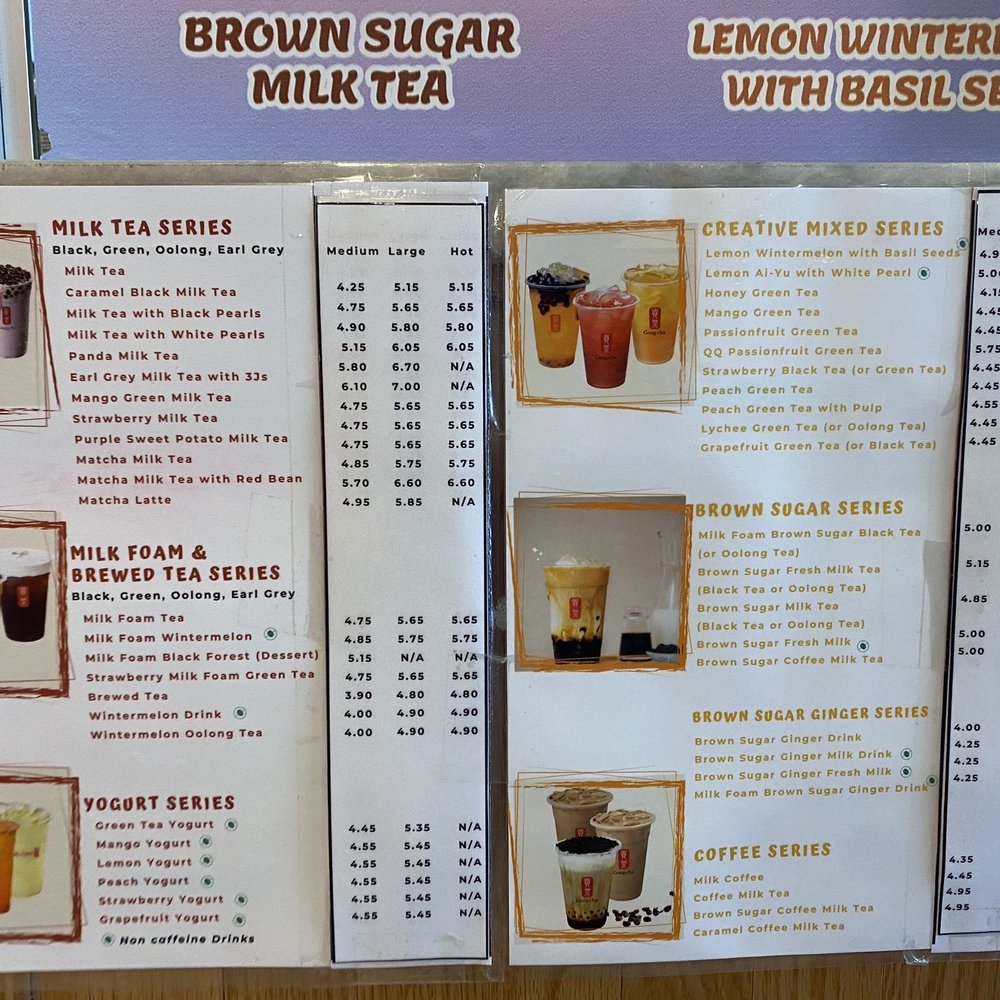 Menu Menu