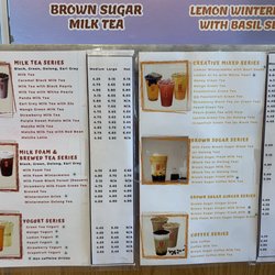 Gong Cha - Menu