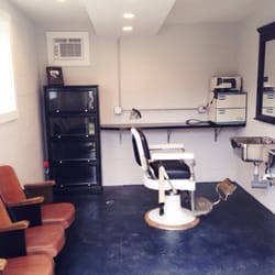 The Handsomizer - Construction is completed on the new Handsomizer™ barbershop.