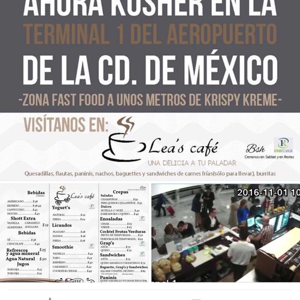 Lea's Cafe - Kosher Near Me - Ciudad de México, DIF Lea's Cafe - Kosher Near Me - Ciudad de México, DIF